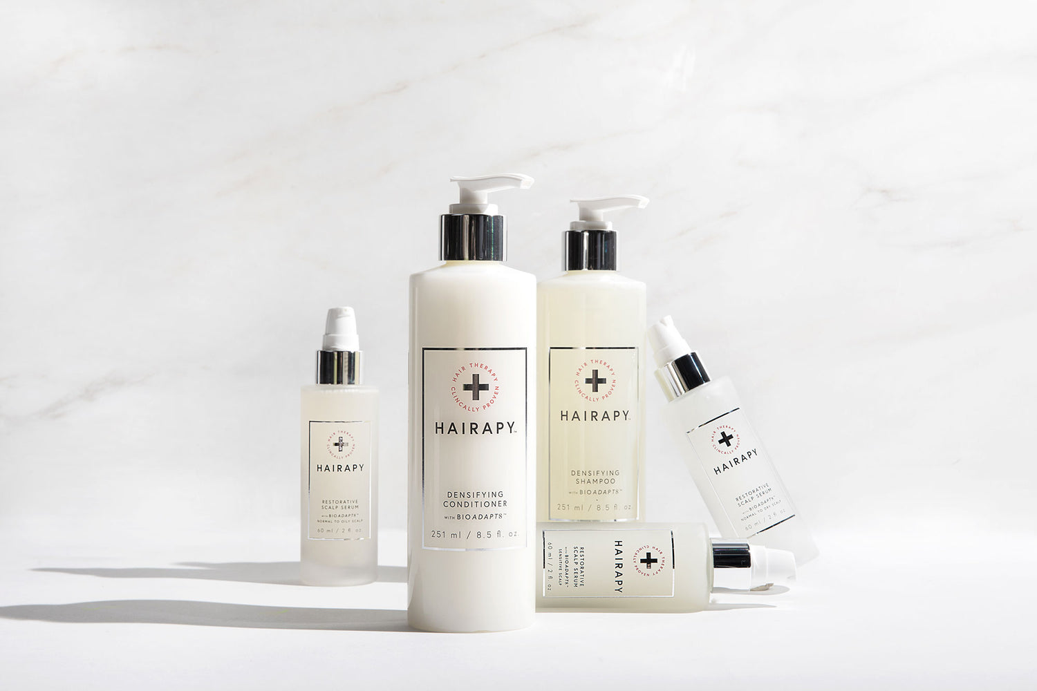 hairapy hair thickening products & serum