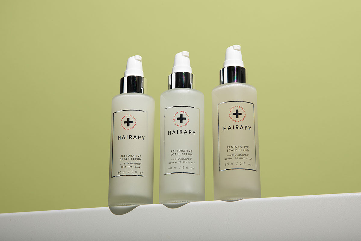 trio of hairapy scalp serums